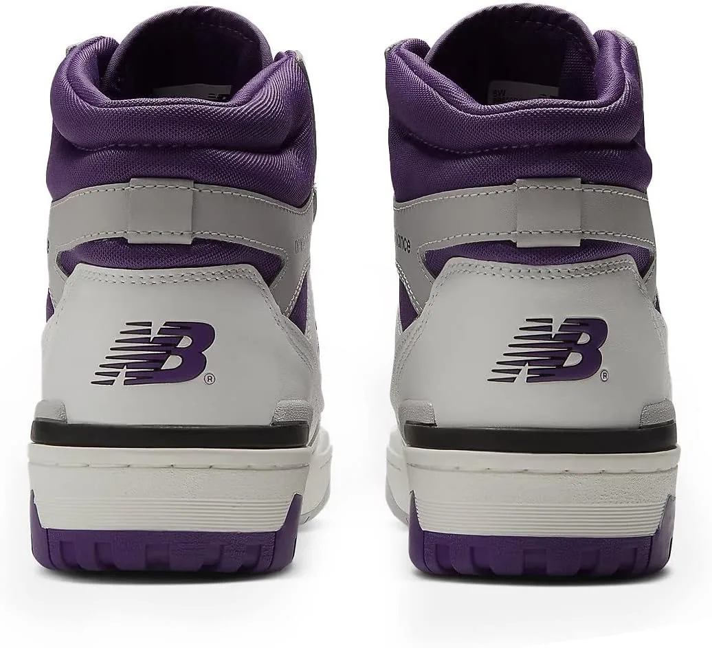 Мужские кроссовки New Balance 650R, белый/фиолетовый/золотой — фото 4