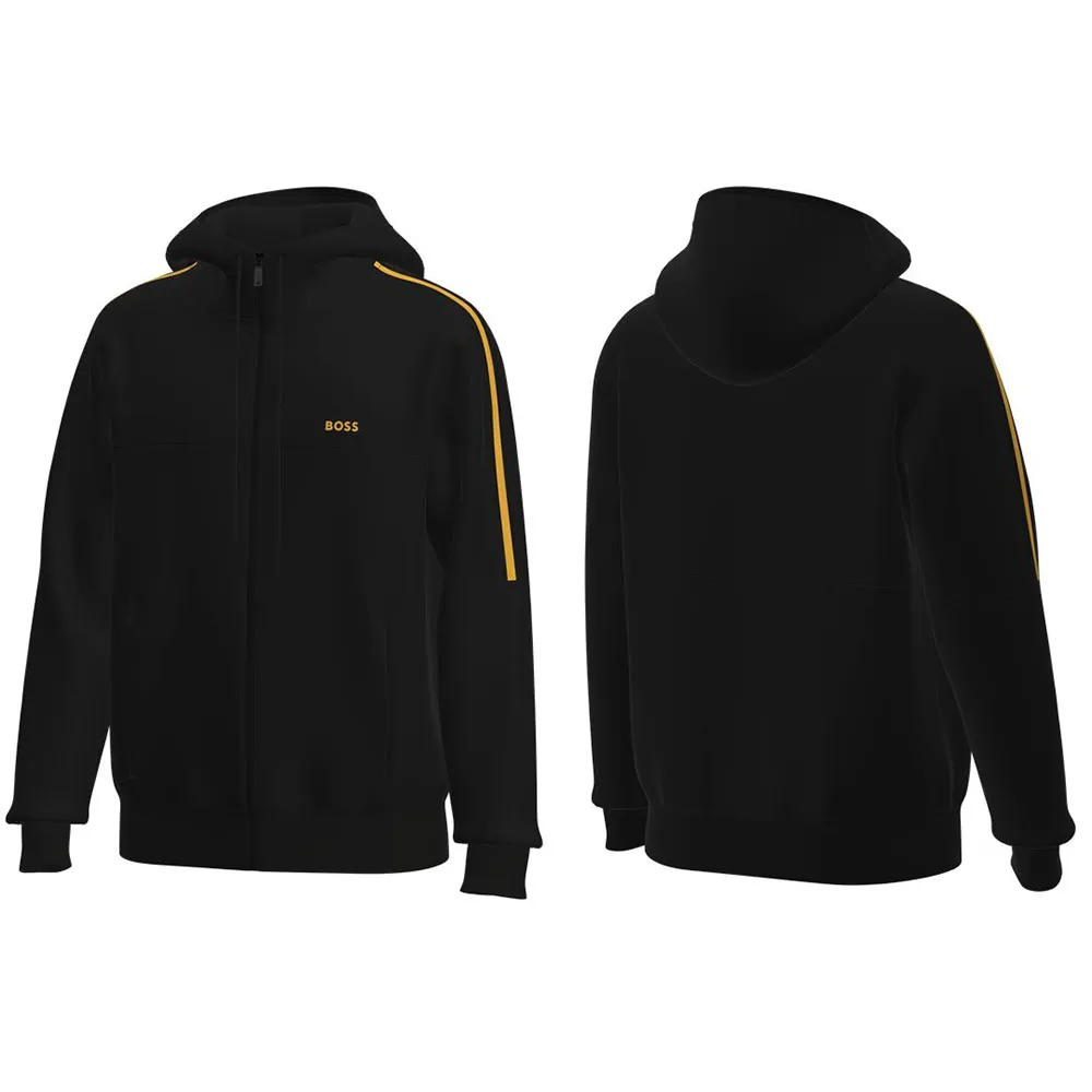 

Толстовка BOSS Saggynos full zip, черный