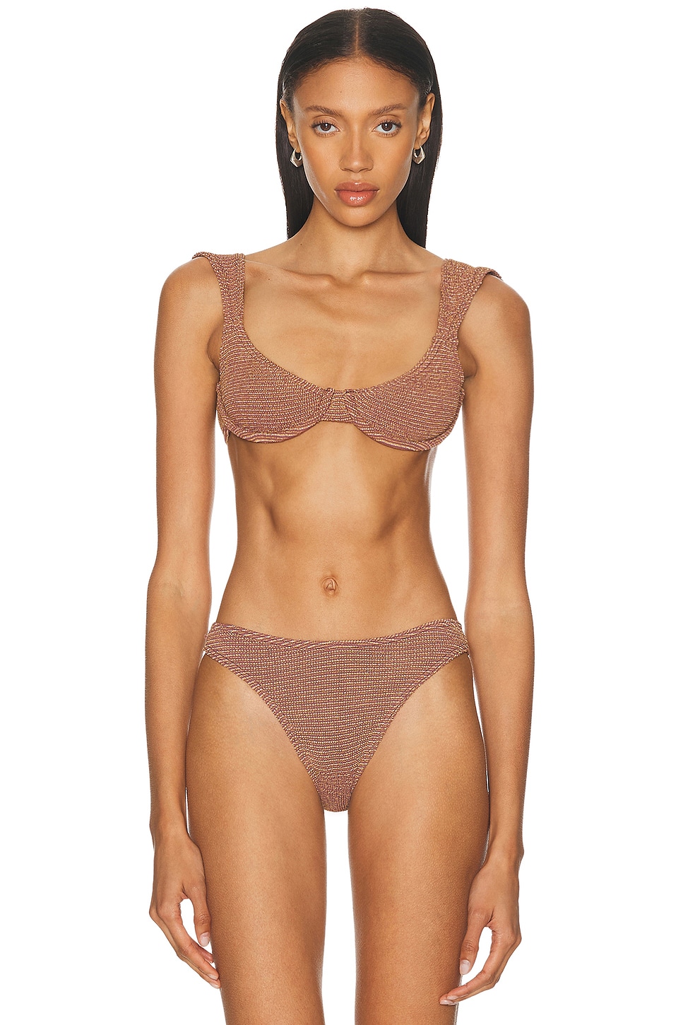 

Бюстгальтер-бандо балконет Georgia Bond Eye, Cocoa Butter Lurex