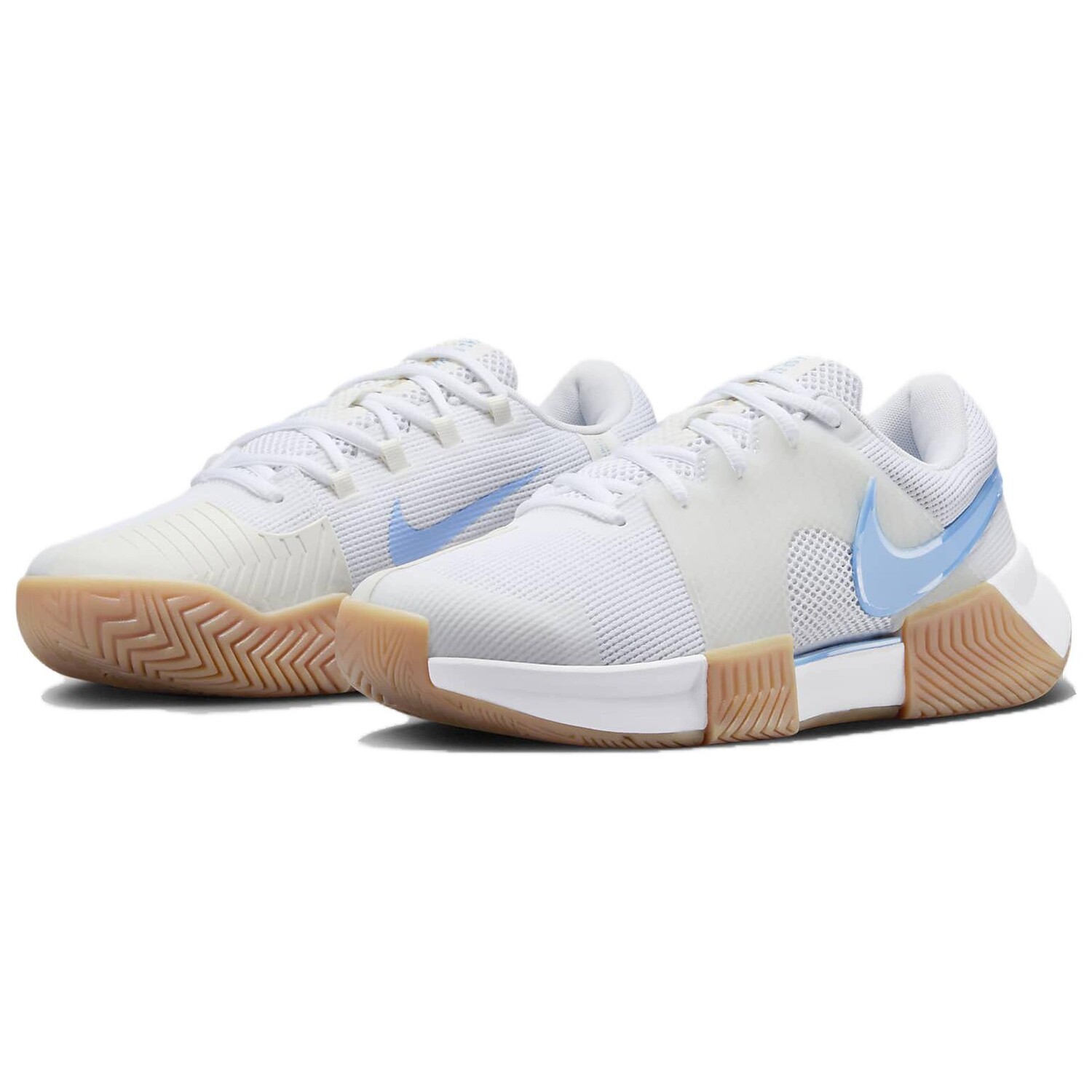 Женские теннисные кроссовки Nike Air Zoom GP, серые — фото 3