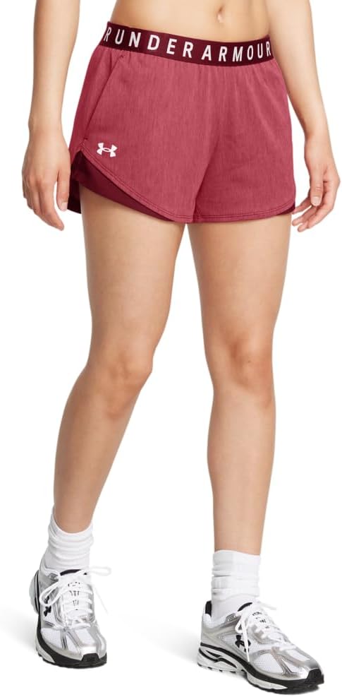 

Женские шорты Under Armour Play Up Twist 3.0, (625) Cardinal/Cardinal/White