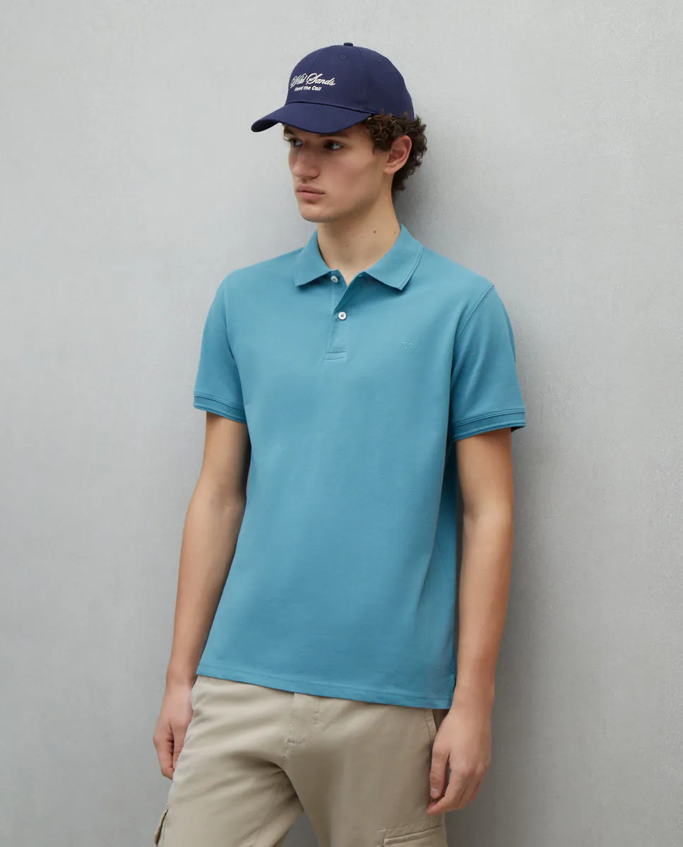 

Мужская рубашка поло с коротким рукавом Easy Wear, цвет Verde Pato