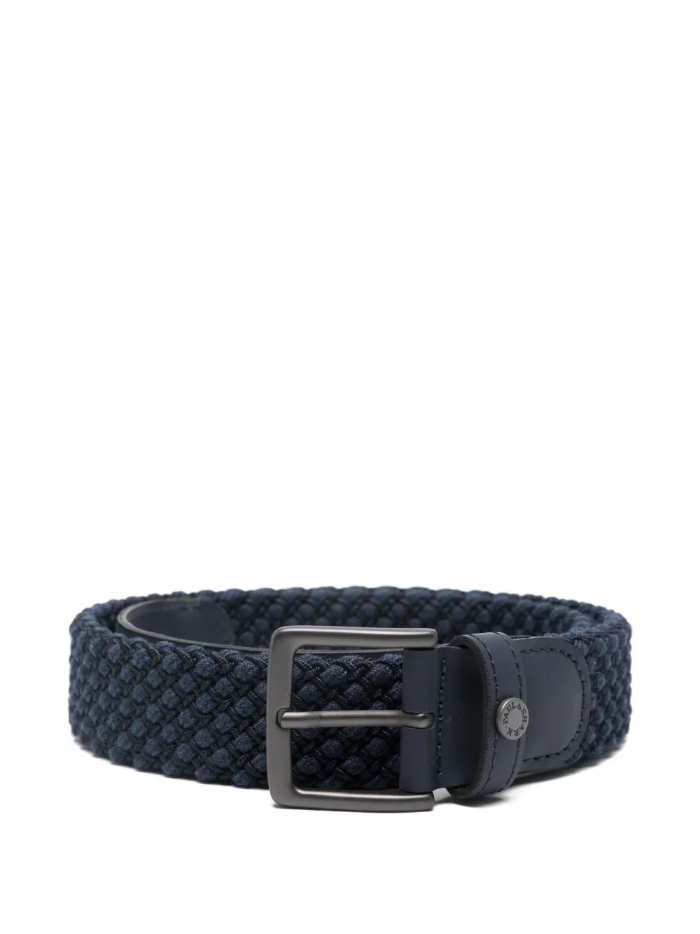 

Плетеный ремень Paul & Shark, синий