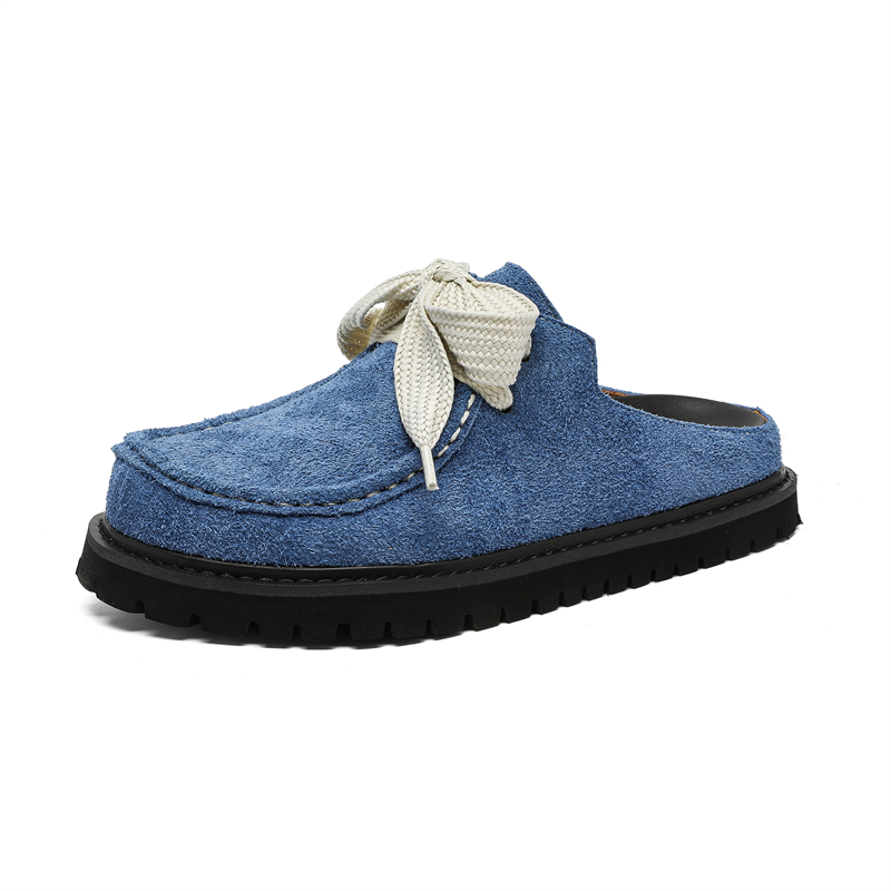 

SOBB Закрытые тапочки мужские синие, цвет Blue