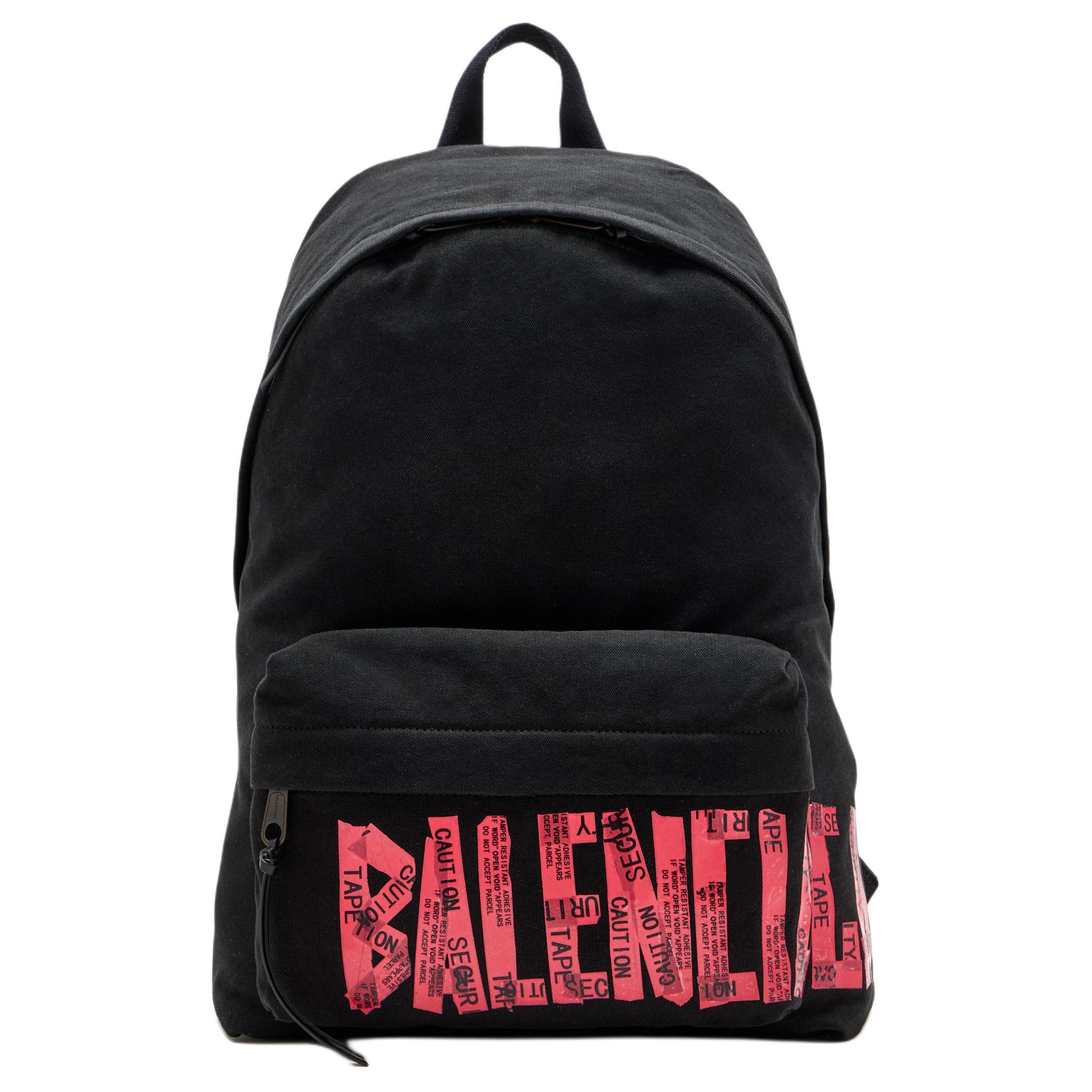 

Balenciaga Рюкзак из холста унисекс черный
