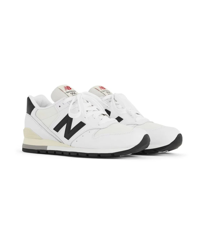 Кроссовки Teddy Santis производства США, бело-черные. New Balance, белый — фото 2