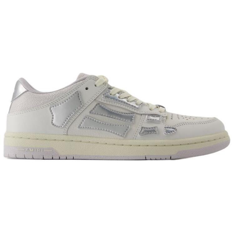 Кроссовки для скейтбординга Skel-Top Low женские, низкие, белые Amiri — фото 2