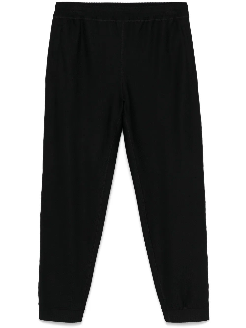 

Зауженные брюки с узором GIORGIO ARMANI, черный