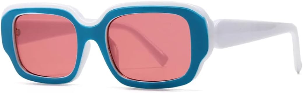 

Модные солнцезащитные очки в крупной оправе для женщин и мужчин, винтажные солнцезащитные очки в стиле панк, популярные очки для активного отдыха, большие солнцезащитные очки с защитой от УФ-излучения UV400 SZVVBKK, Blue Pink