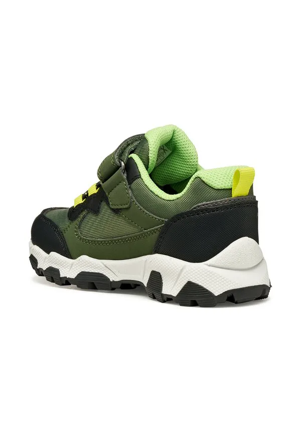 Низкие кроссовки magnetar Geox, Military Green — фото 4