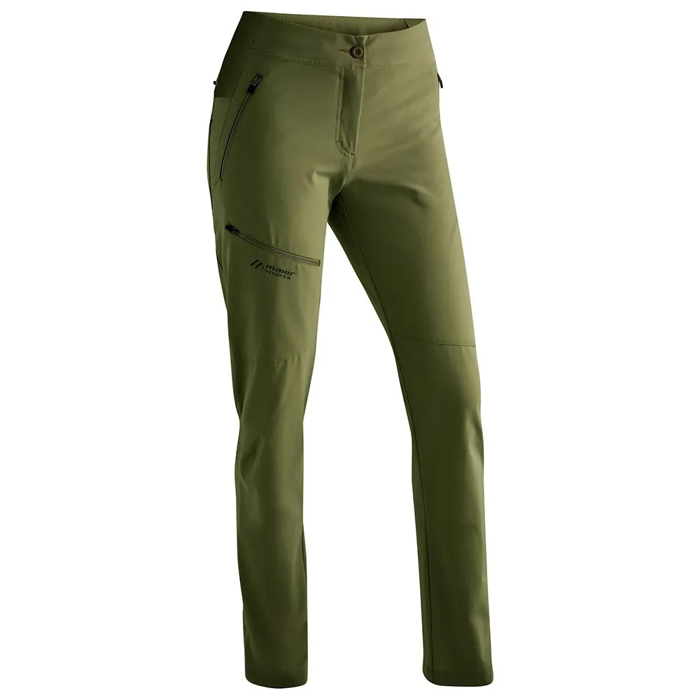 

Брюки Maier Sports Latit Slim Vario W, зеленый