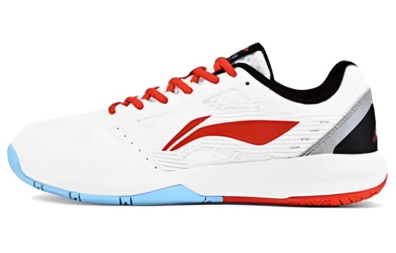 

Кроссовки LINING Badminton Shoes Unisex Low-top White/Red, белый/красный