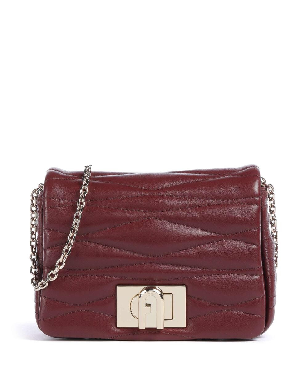 

Мини-Сумка на плечо 1927 из мягкой зернистой кожи Furla, красный