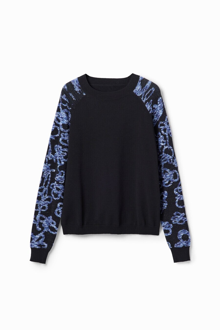 

Тонкий вязаный свитер Desigual Sweater, черный