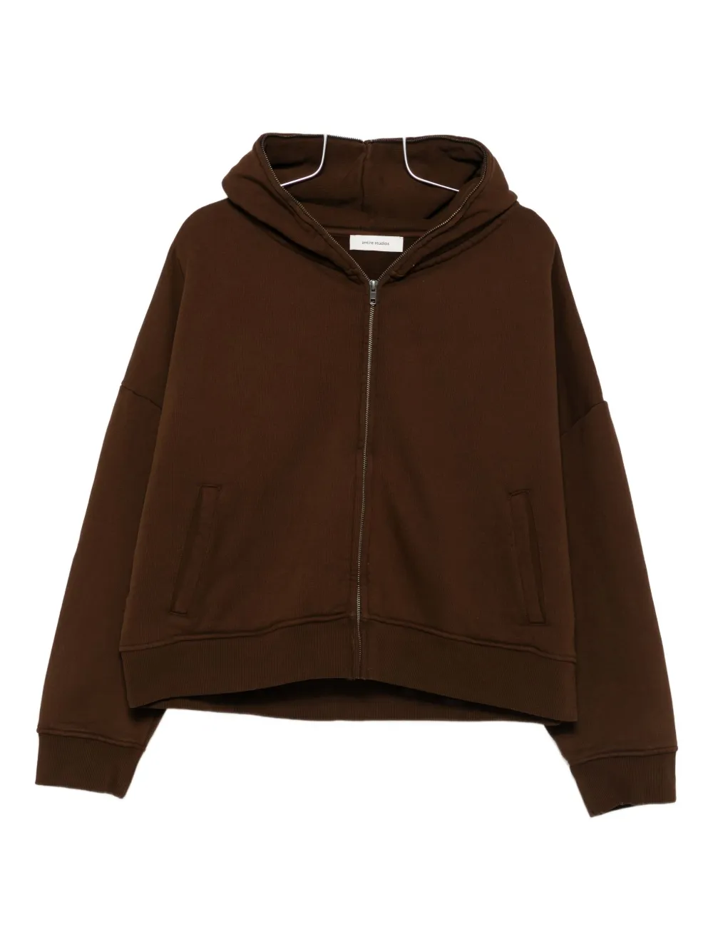 

Худи на молнии Entire Studios, коричневый