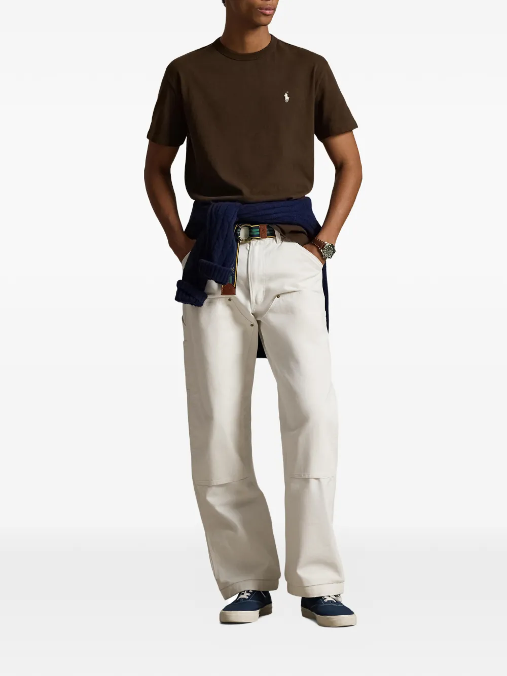 Футболка с короткими рукавами Polo Ralph Lauren, коричневый — фото 2