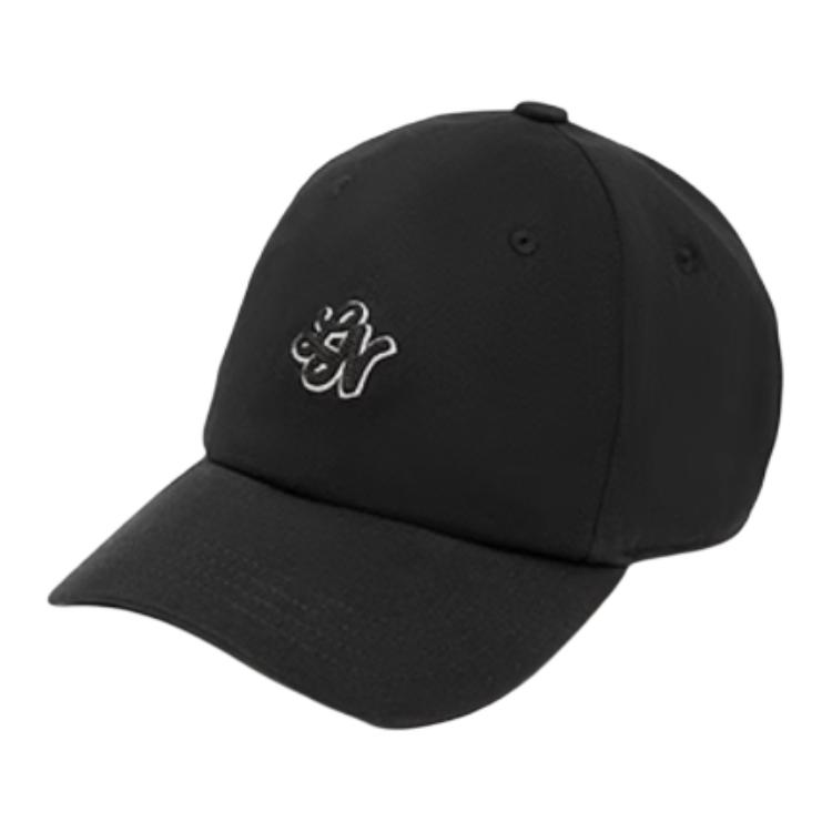 

LINING Детская бейсболка из полиэстера и хлопка черная, Black