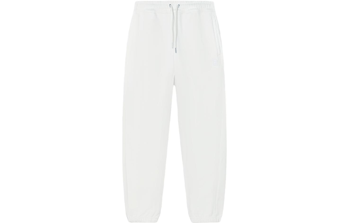 

FILA Вязаные спортивные штаны мужские Cloud White