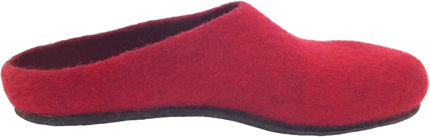 Войлочные тапочки унисекс Stegmann Magicfelt 709 709, красный — фото 2