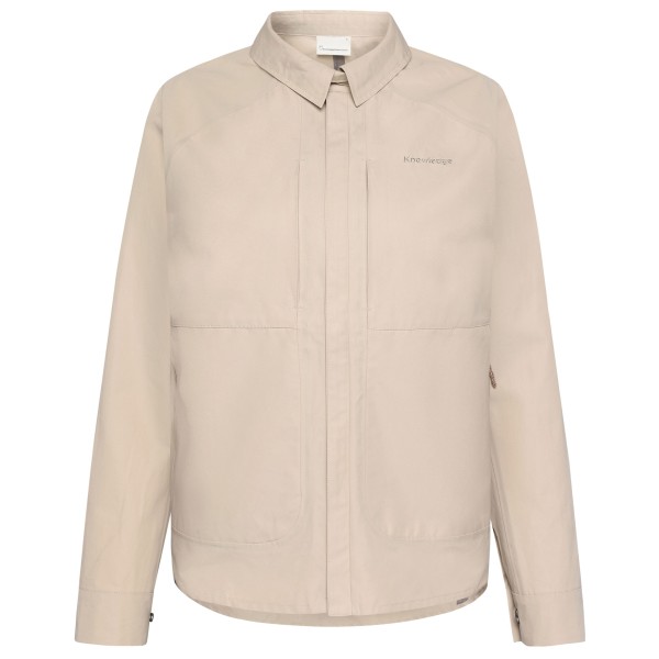 

Женская классическая куртка для отдыха из парусины с вентиляцией Knowledgecotton Apparel, серый