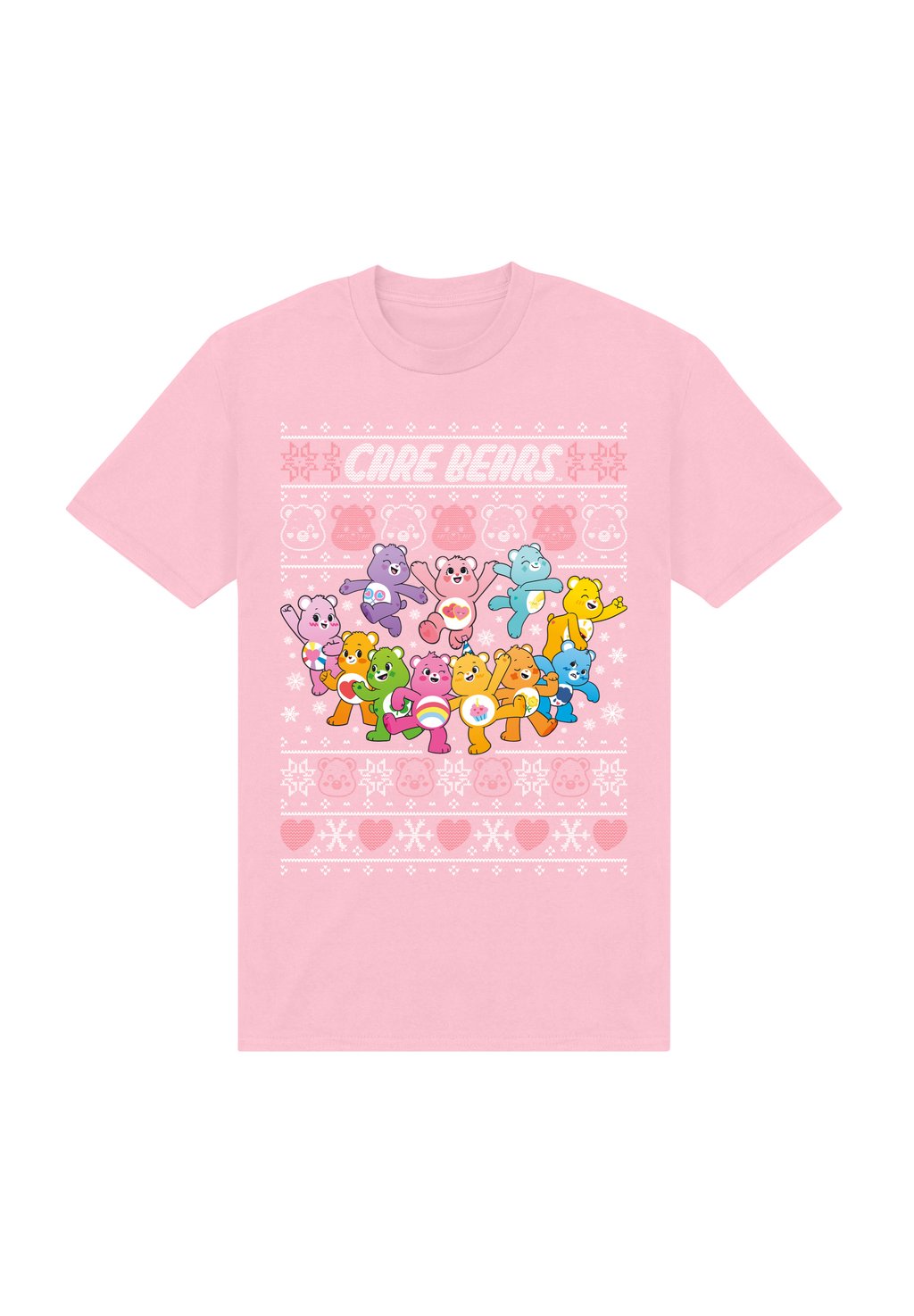 

Футболка с принтом CARE BEARS CHRISTMAS PARTY Henry Tiger, фуксия