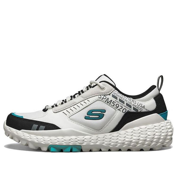 

Кроссовки monster low-top white/black/green Skechers, белый