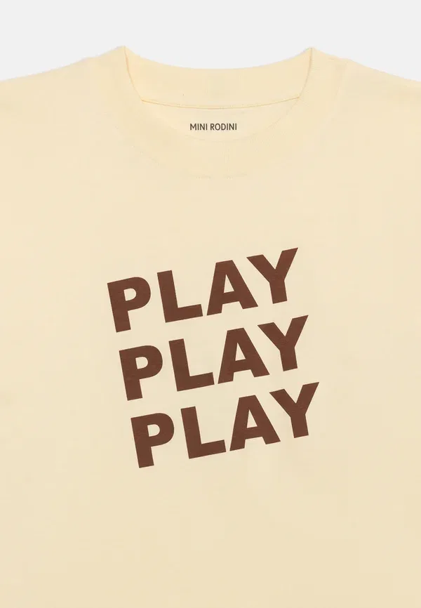 Футболка с принтом Play tee Mini Rodini, цвет светло-бежевый — фото 3
