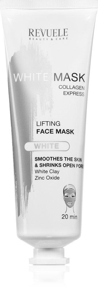 

Белая маска с коллагеном, укрепляющая и подтягивающая маска для сужения пор Revuele, 80 мл
