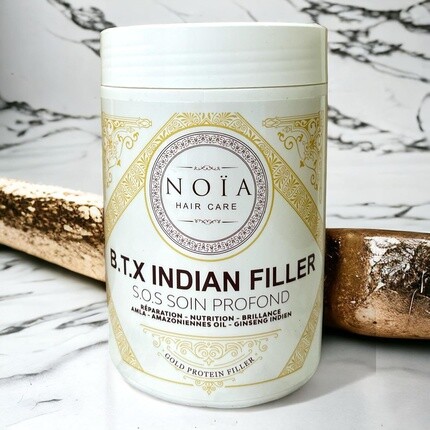 

Noia Hair BTX Indian Hair Clarifying Amla Oil Amazon Oil Indian GINSENG без сульфатов без парабенов без формалина Repair Nutrition Extreme Shine 1000 мл Noia Paris