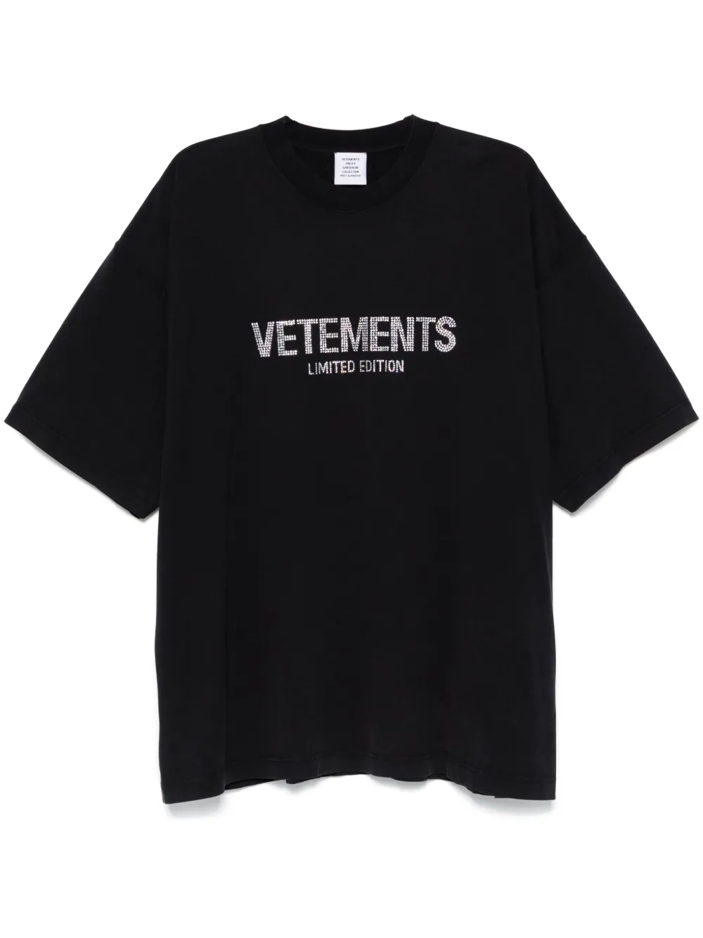 

Футболка Limited Edition VETEMENTS, черный