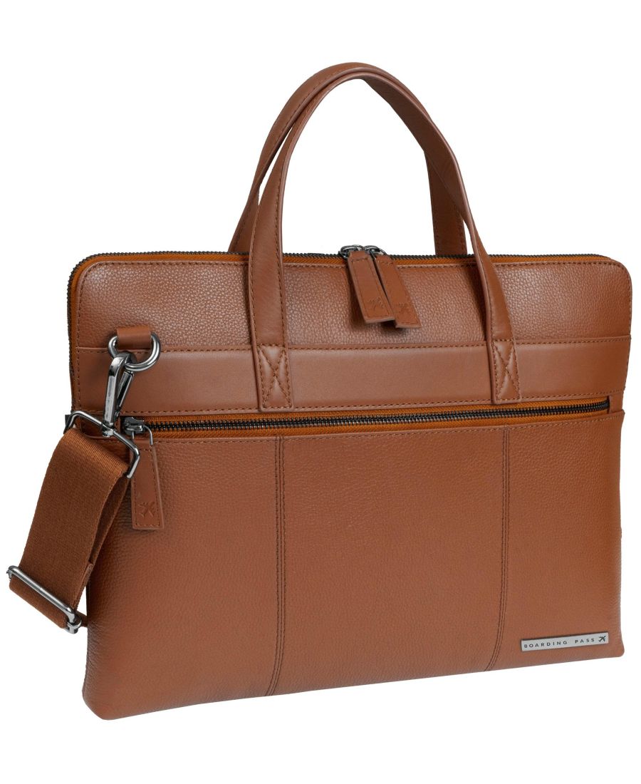 

Портфель Hey Handsome из зернистой кожи, 16 дюймов Boarding Pass, цвет british tan, Коричневый, Портфель Hey Handsome из зернистой кожи, 16 дюймов Boarding Pass, цвет british tan