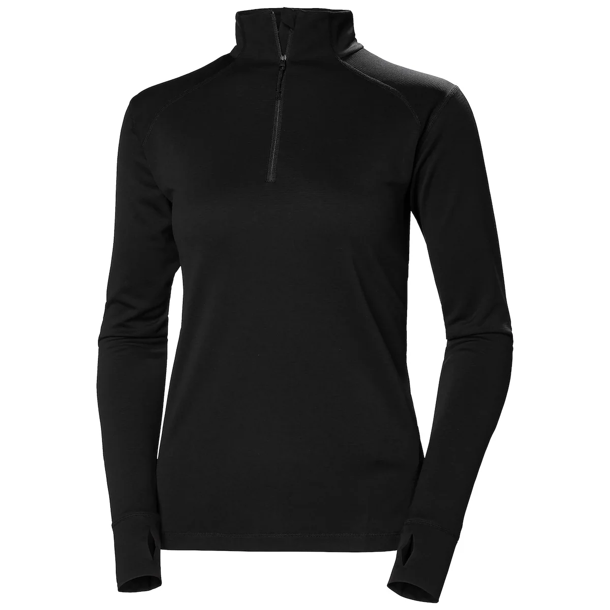 

Женская футболка W Lifa Tech Lite 1/2 молнии Helly Hansen, чёрный
