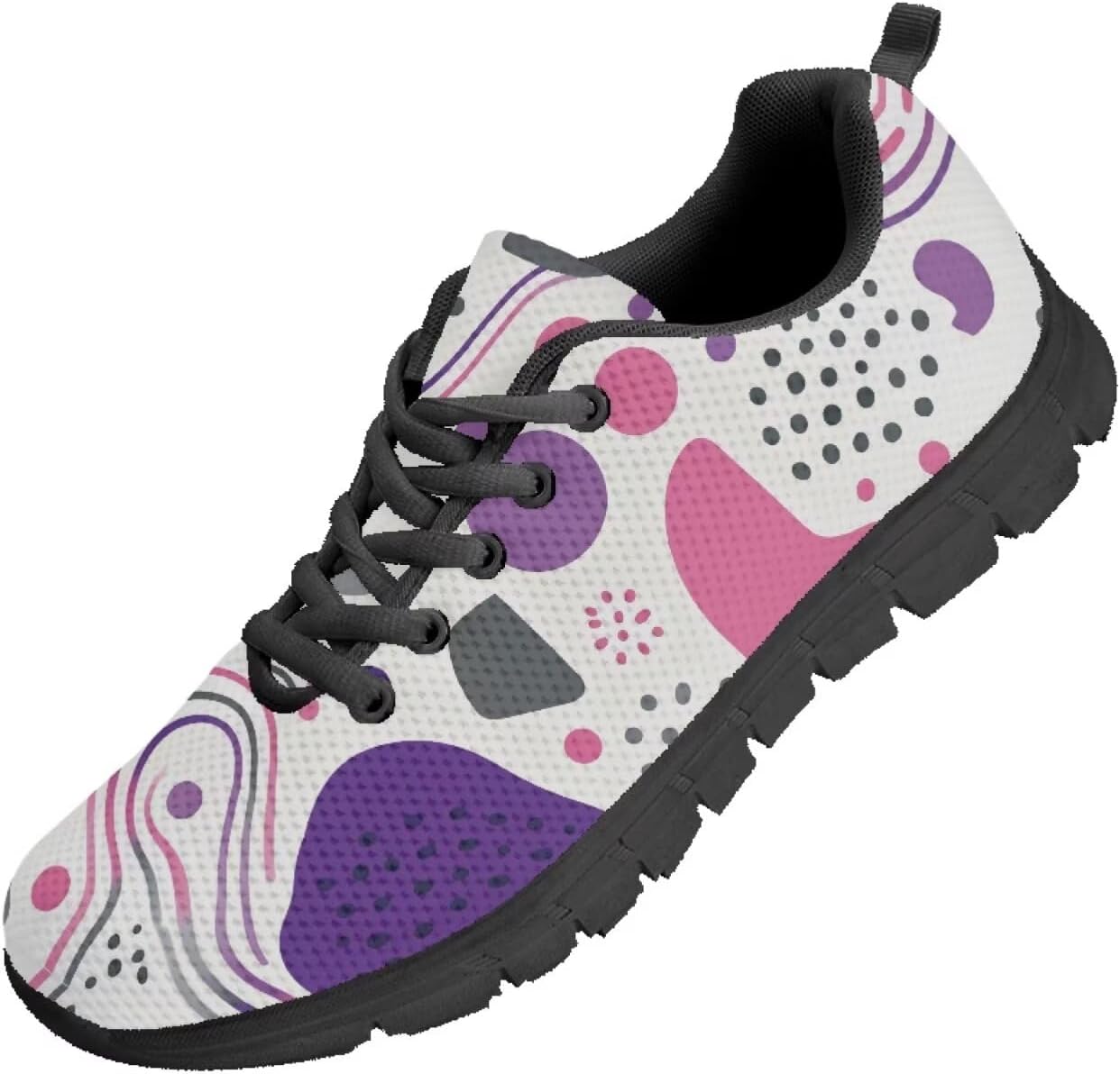 

Мужские кроссовки Funnydude Funny Print для бега, весенние легкие кроссовки, удобные для тренировок, Geometric