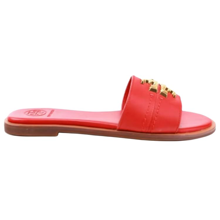 Слипоны Tory Burch женские красные