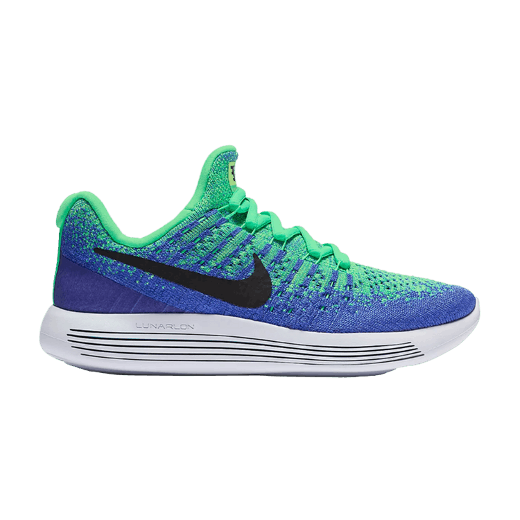 

Кроссовки LunarEpic Low Flyknit 2 GS 'Electro Green Blue', зеленый