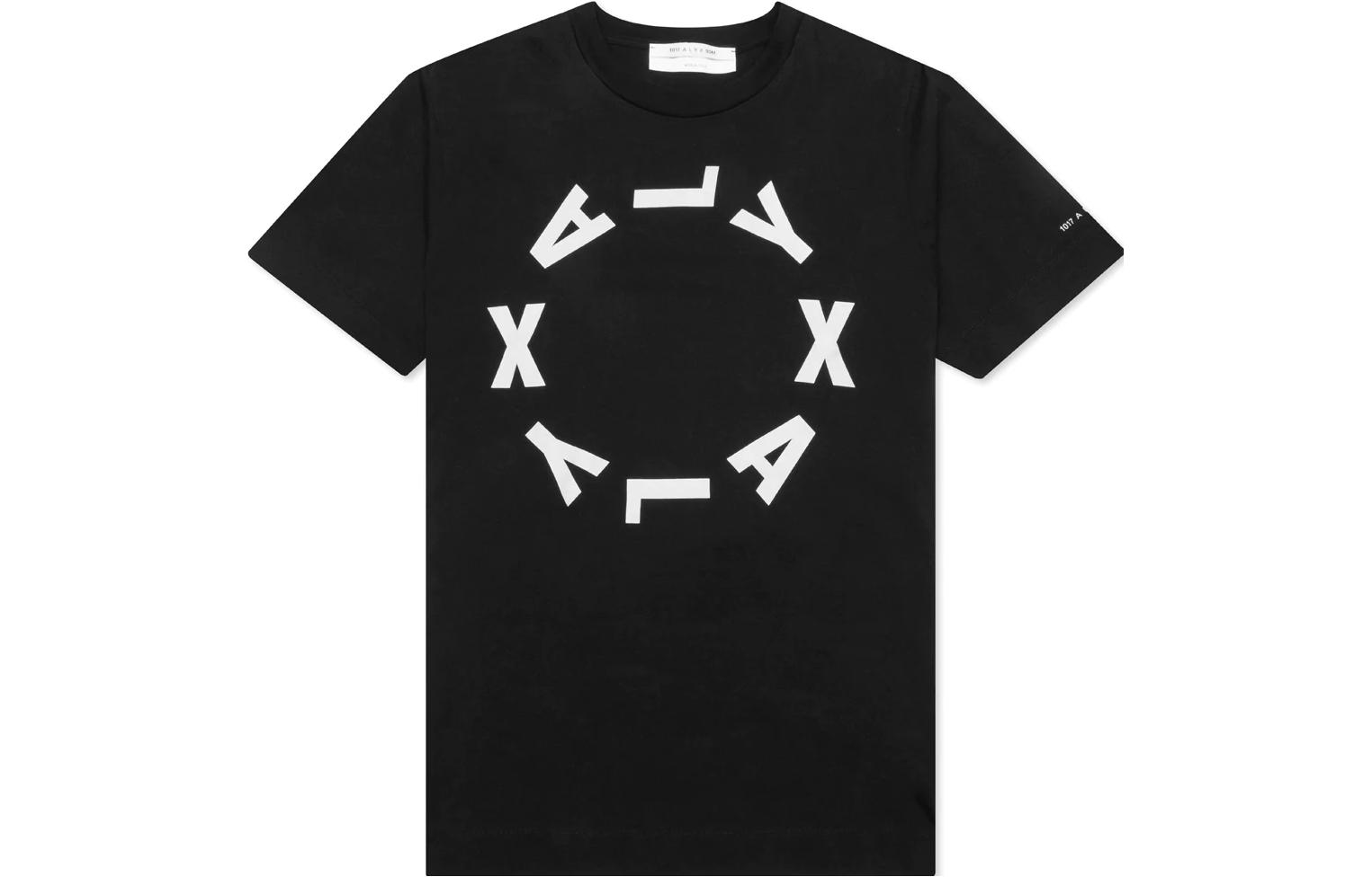 

1017 ALYX 9SM Футболка мужская черная, Черный, 1017 ALYX 9SM Футболка мужская черная