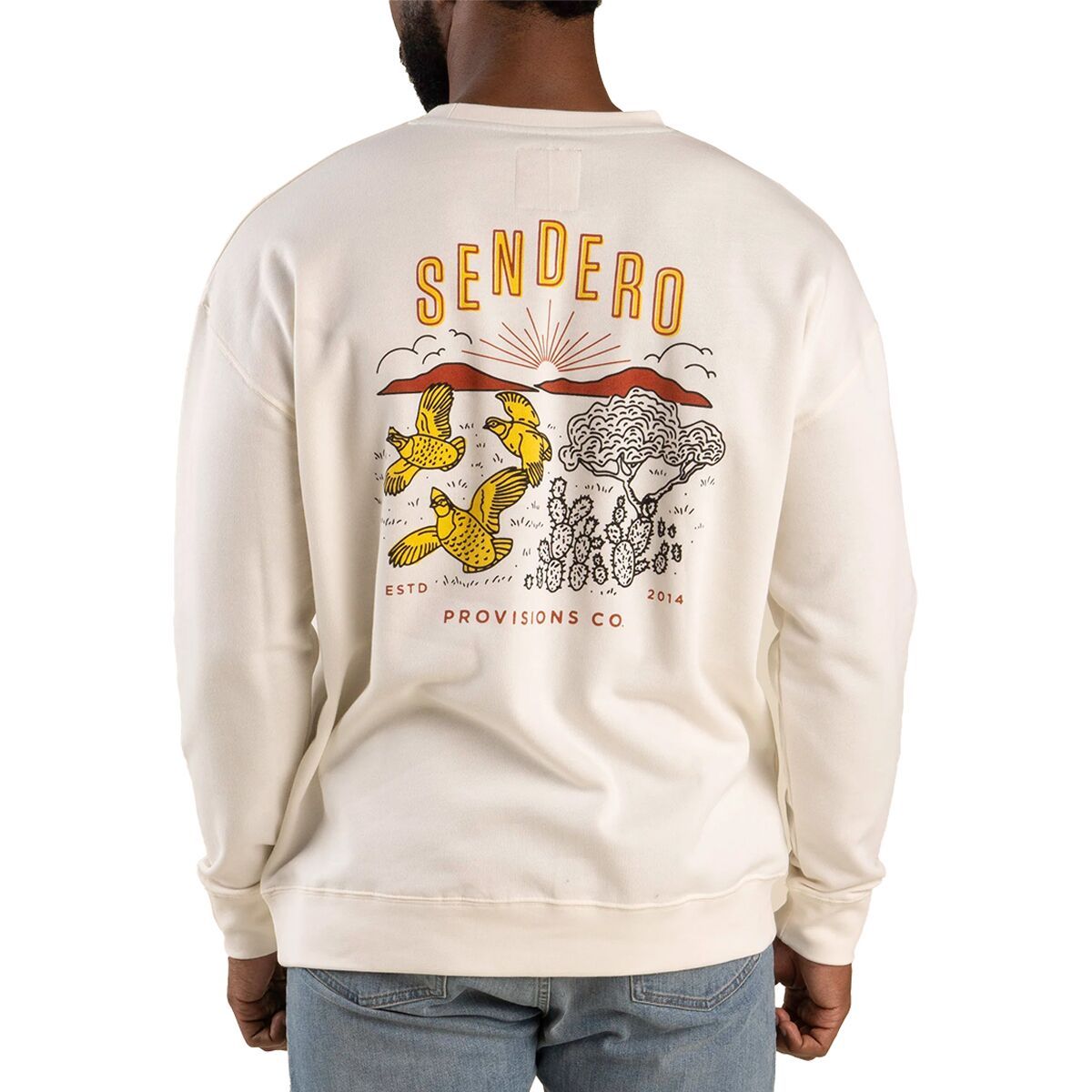 

Свитшот Covey Sendero Provisions Co., белый