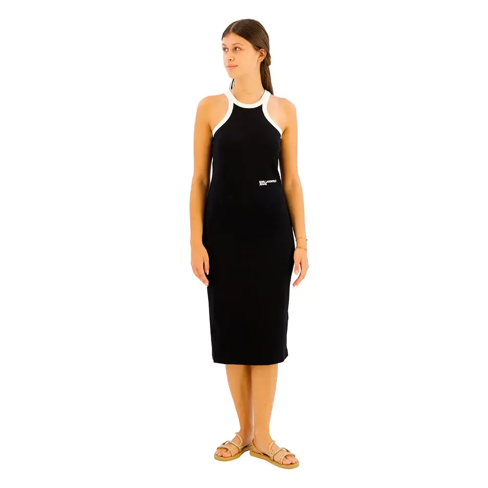 

Платье без рукавов Karl Lagerfeld Racer Milano, черный