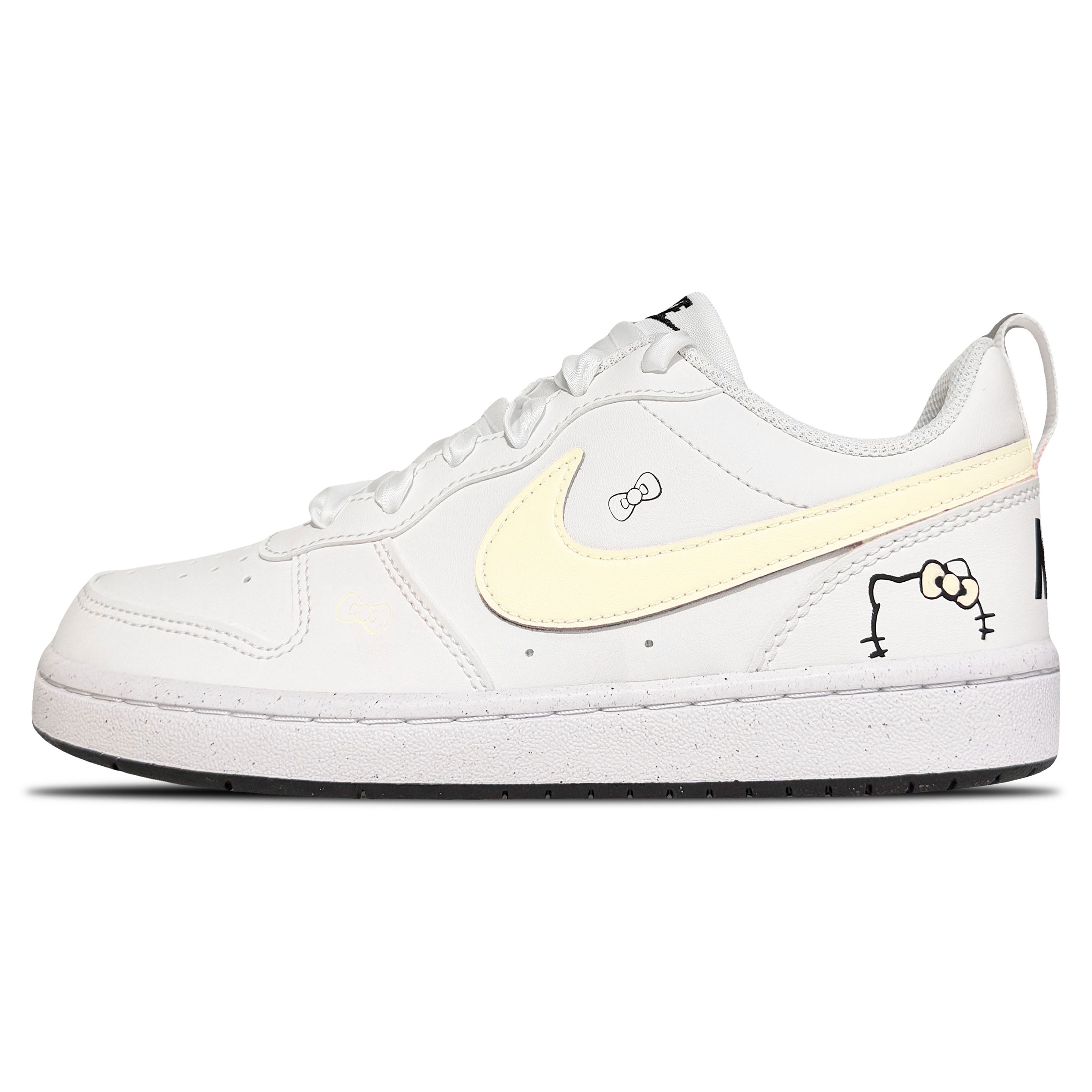 

Детские кроссовки для скейтбординга Court Borough Sunshine Cat Low Top Nike, желтый