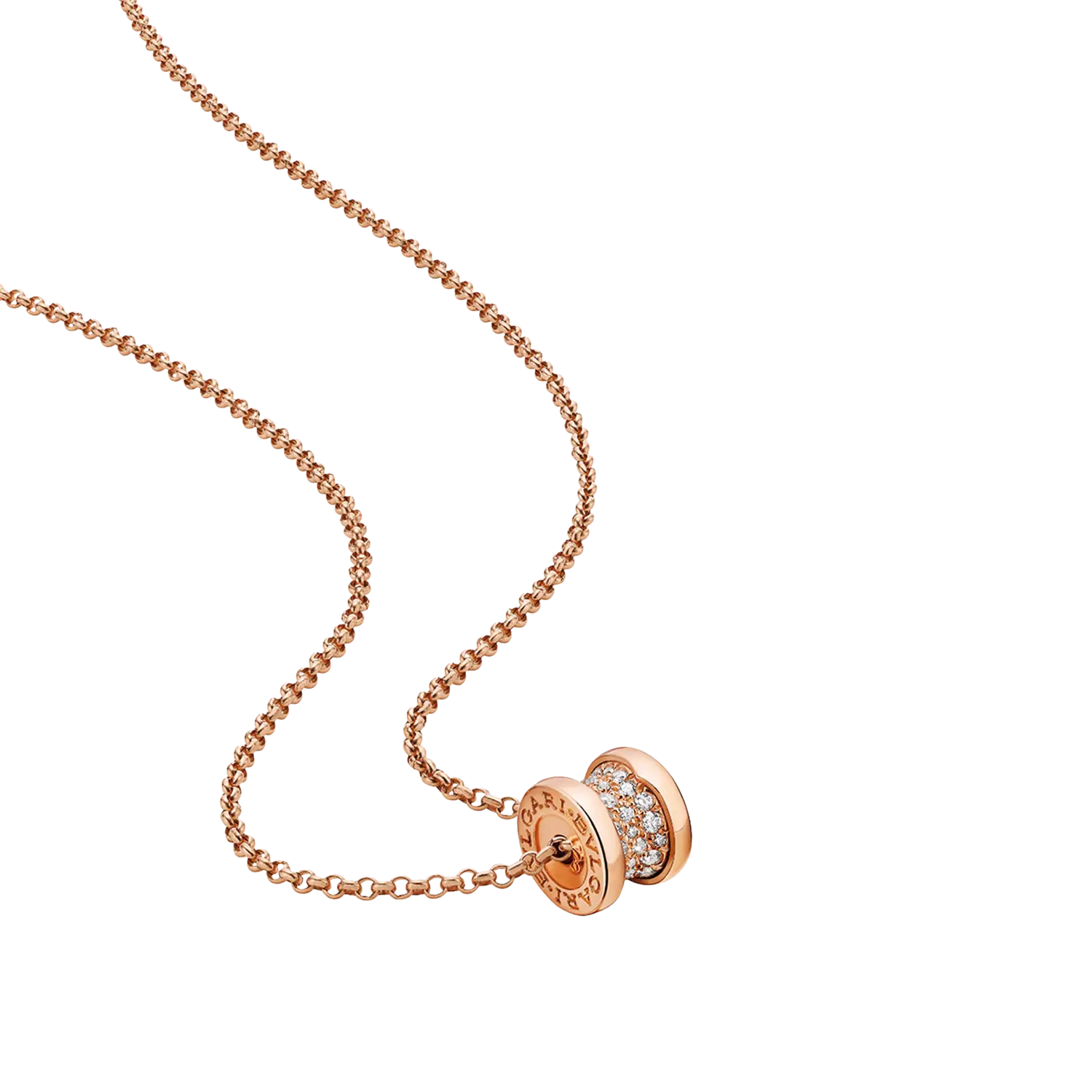 

Колье Bulgari B.zero1 из розового золота с бриллиантами