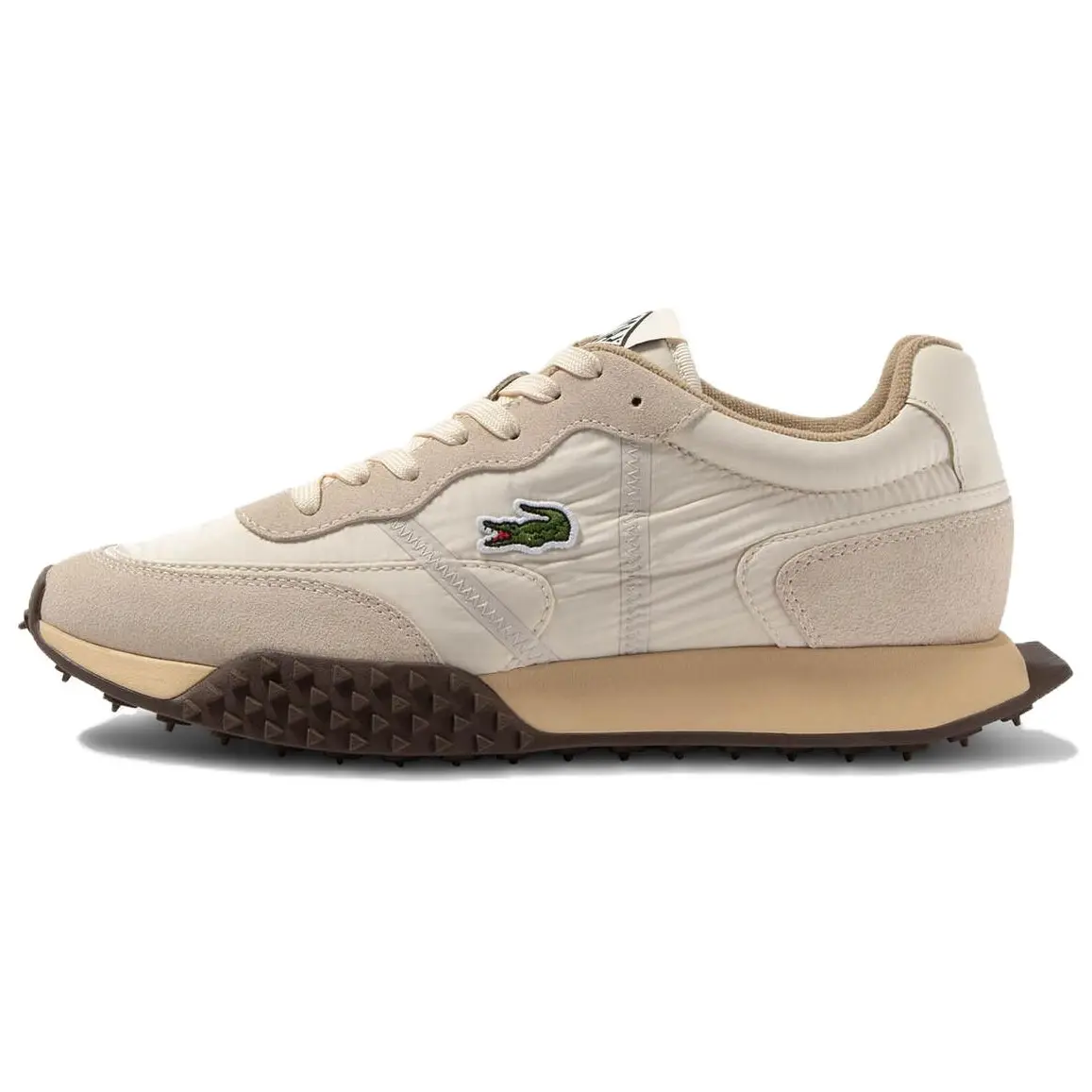 

Кроссовки LACOSTE Lifestyle Shoes Men Low-top Beige, бежевый