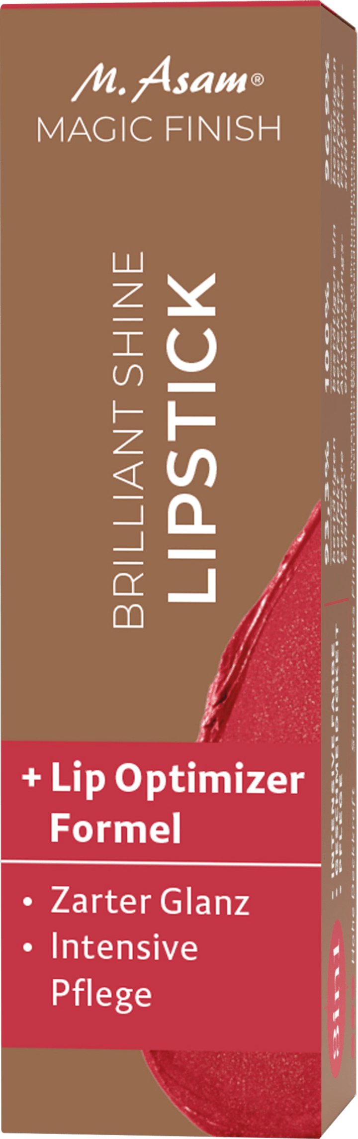 

Губная помада M. Asam Lippenstift Brilliant Shine Berry Tint, 4 g
