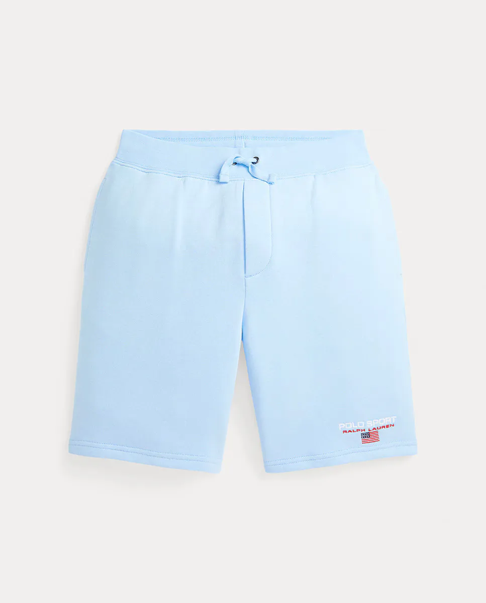 

Бермудские шорты унисекс с эластичной талией Polo Sport Polo Ralph Lauren, голубой