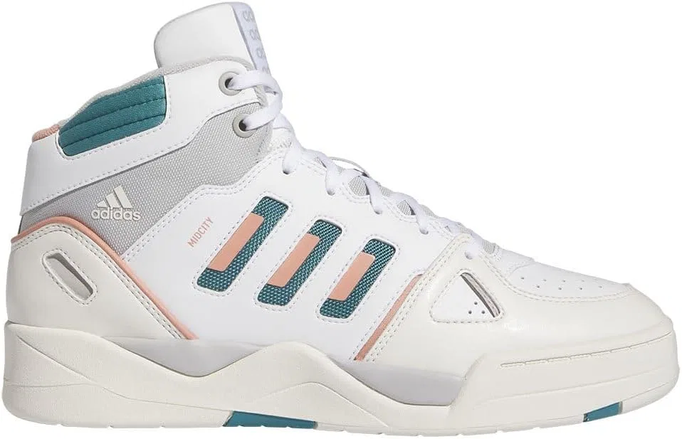 Мужские баскетбольные кроссовки Adidas Midcity Mid, Ftwr White Arctic Fusion Off White — фото 2