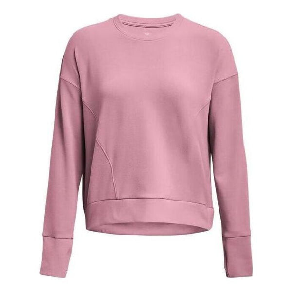 

Толстовка unstoppable fleece crew 'pink' Under Armour, розовый