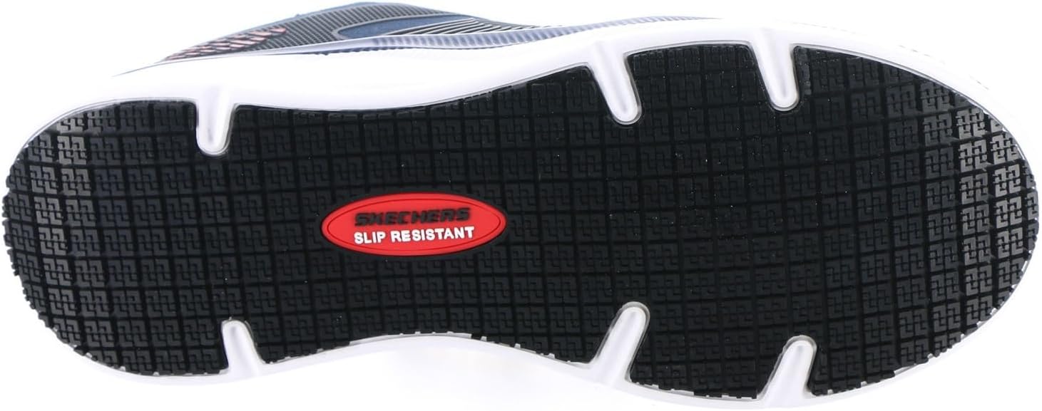 Мужские оксфорды Skechers Work Jevion, темно-синий — фото 3