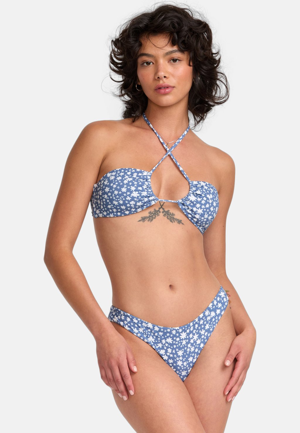 

Плавки бикини FLEUR - MIT KNAPPER BEDECKUNG RVCA, синий