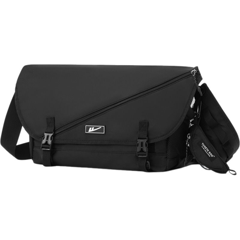 

WARRIOR Сумка через плечо из нейлона Regular мужская черная