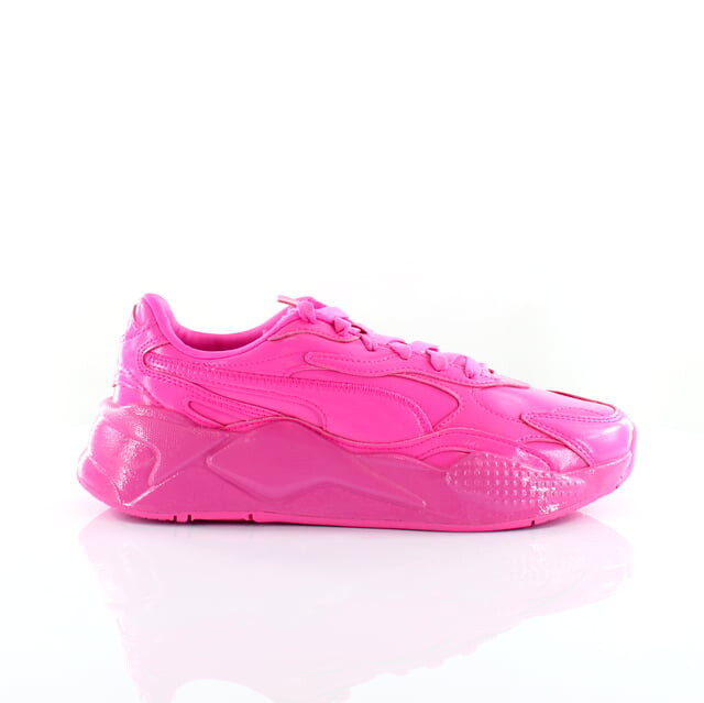 Розовые женские кроссовки с лакированной шнуровкой Rs X3 pp 374135 01 Puma, розовый