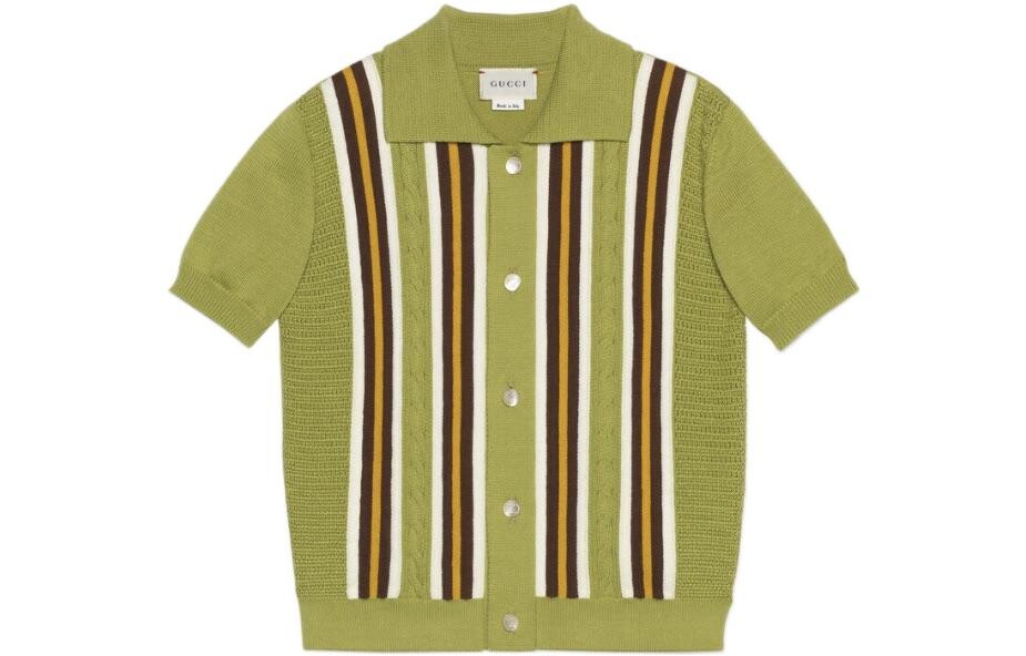 

Свитер детский Gucci в полоску, зеленый